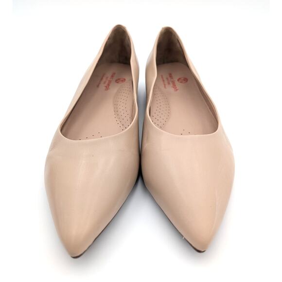 Marc Joseph New York Bianca Pointed Toe Pump Women's Beige Size US8.5 EU39 - Picture 2 of 13